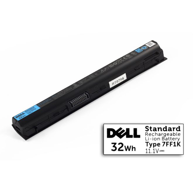 Dell Latitude E6120 Laptop akkumulátor, gyári új, 3 cellás (2850mAh)