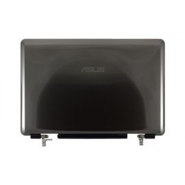   Asus F83 sorozatú gyári új LCD hátlap WiFi antennával és zsanérpárral, szürke, 13GNVW2AP032-1
