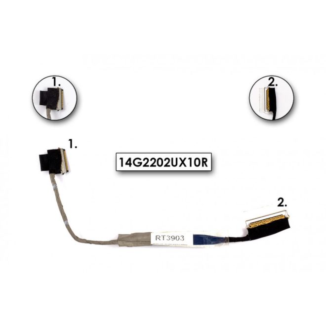 Asus S121 használt LCD kábel, 14G2202UX10R