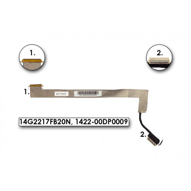 Asus F70SL, N70SV használt LCD kábel, 14G2217FB20N