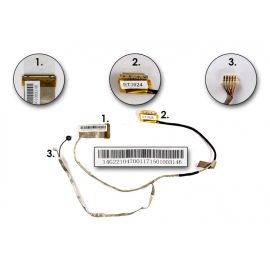   Asus K54L, X54C, X54L használt LCD kábel mikrofonnal, 14G221047001