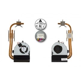   Asus K53SC, K53SJ, K5SM használt komplett hűtőegység (13GN3G1AM010)