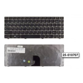   Lenovo IdeaPad Z360, Z360A, Z360G, Z360P gyári új Angol bronz keretes billentyűzet, 25-010706