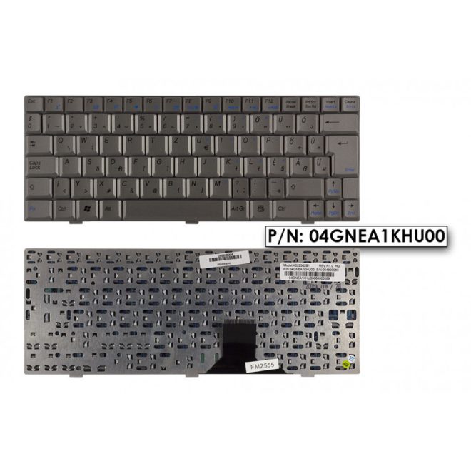 Asus S6, S6A, S6F, S6FM MAGYAR laptop billentyűzet, 04GNEA1KHU00