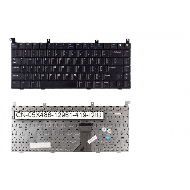 Dell Inspiron 5150 fekete US angol Laptop billentyűzet