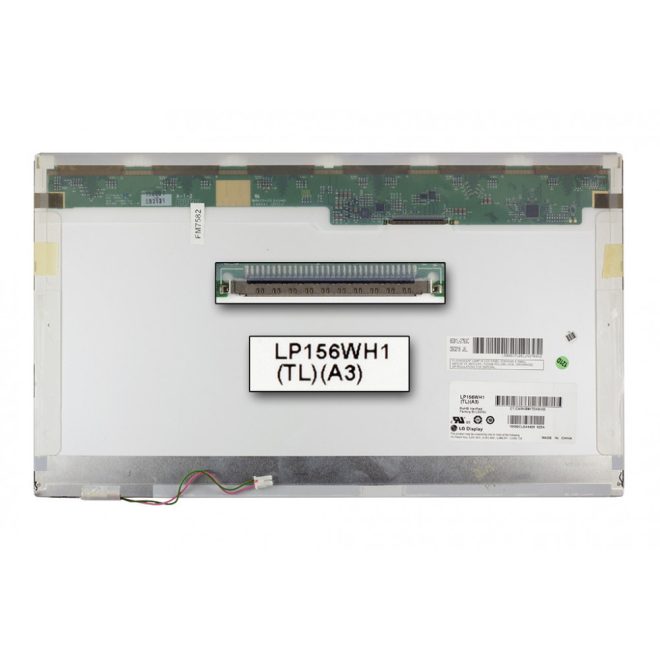 LG LP156WH1-TLA3 1366x768 HD CCFL használt fényes kijelző