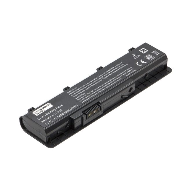 Asus N75 N75SL Laptop akkumulátor, új, gyárival megegyező minőségű helyettesítő, 6 cellás (4400mAh)