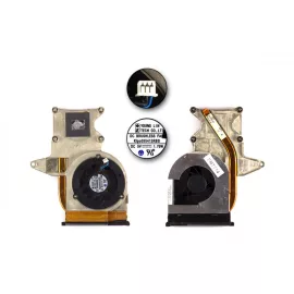   HP Pavillion DV2000, Presario V3000 használt komplett hűtő ventilátor egység (SPS: 430463-001)