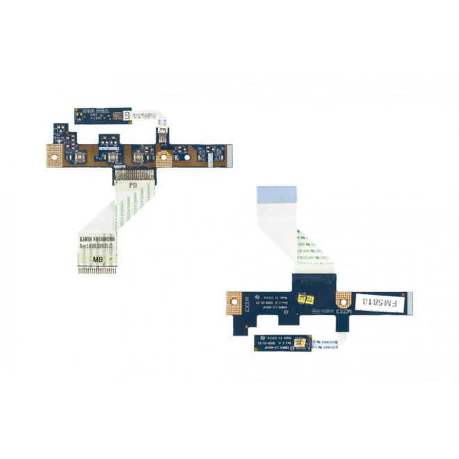Acer Aspire 7715 és Emachines G725 használt bekapcsoló panel, power button board, LS-4851P