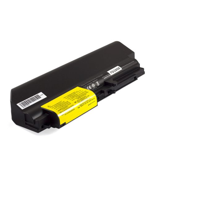 Lenovo ThinkPad R400, R61, T400, T61 9 cellás 6000mAh Wide helyettesítő új akkumulátor (FRU 42T5262)