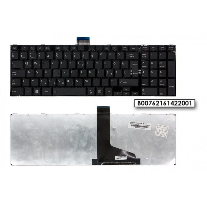 Toshiba Satellite L850D fekete magyar Laptop billentyűzet