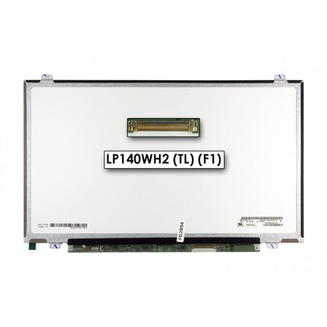 Gyári új matt 14.0' HD (1366x768) LED Slim kijelző (csatlakozó: 40 pin - jobb) FRU 04X5914