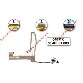   Dell Inspiron 15R, N5010, M5010 használt kijelző kábel (04K7TX)