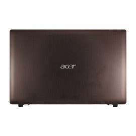   Acer Aspire 5742 használt LCD hátlap barna, LCD back cover brown, AP0FO000120