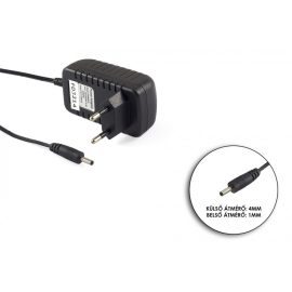 9V 1.5A 13.5W 4mm/1mm helyettesítő tablet töltő