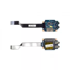   Lenovo IdeaPad G570 használt kártyaolvasó/Audio panel (LS6751P)