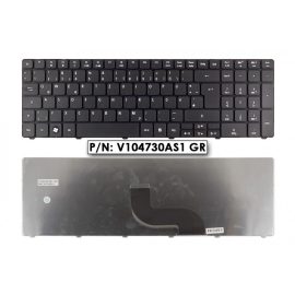 Acer eMachines E732ZG fekete német  Laptop billentyűzet