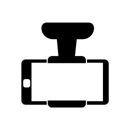 Motoros telefontartó