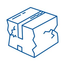 Sérülten érkezett a csomagom