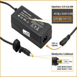 Sony Vaio VGN P P27 laptop töltő