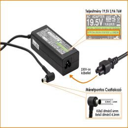 Sony Vaio VGN FW laptop töltő
