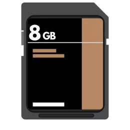 8GB memóriakártya