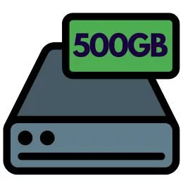 500GB HDD