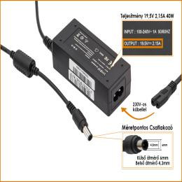 Sony PCG GR 200 laptop töltő