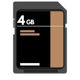 4GB memóriakártya