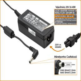 MSI Wind U123 laptop töltő