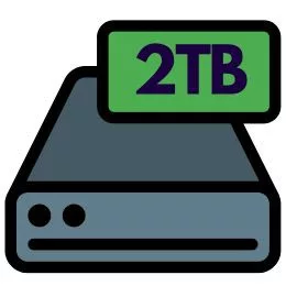 2TB HDD