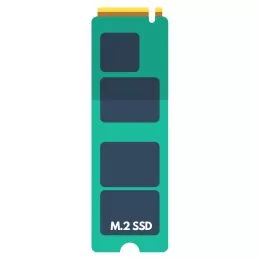 M.2 NVMe, PCIe SSD