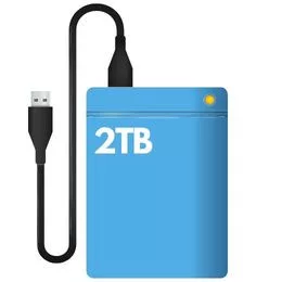 2TB külső adathordozó