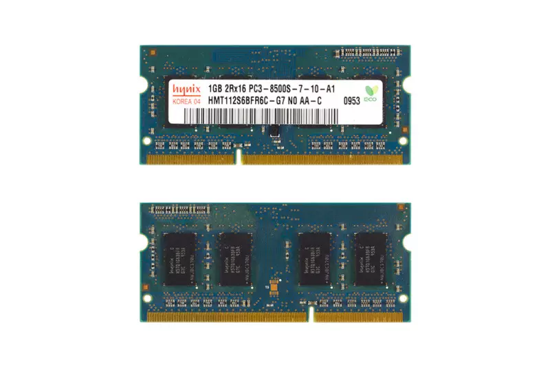Lenovo IdeaPad G550L 1GB DDR3 1066MHz - PC8500 laptop memória
