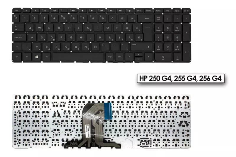 HP 15 15-ay01 fekete magyar laptop billentyűzet