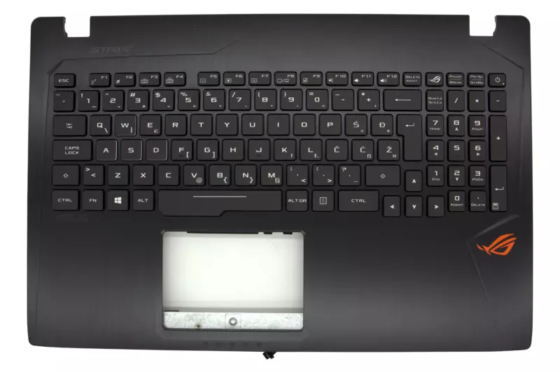 Asus ROG GL553VD, GL553VE EURÓPAI laptop billentyűzet modul hangszóróval (90NB0DX1-R30WB0)