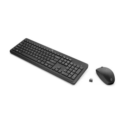 HP Mouse 235 fekete optikai vezeték nélküli egér + billentyűzet (1Y4D0AA#AKC)