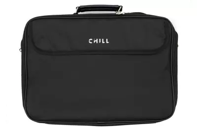 CHILL Design Atlanta 15,6 colos fekete laptop táska vállpánttal