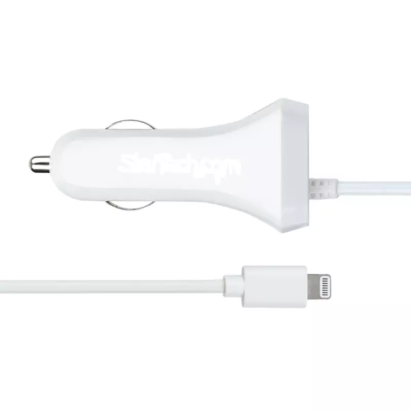 Apple iPhone és Ipad Lightning Szivargyújtós Tablet és Telefon Töltő, 15W