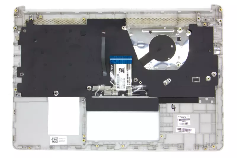 HP 14-FQ000 sorozathoz gyári új magyar háttér-világításos szürke billentyűzet modul (L88206-211)