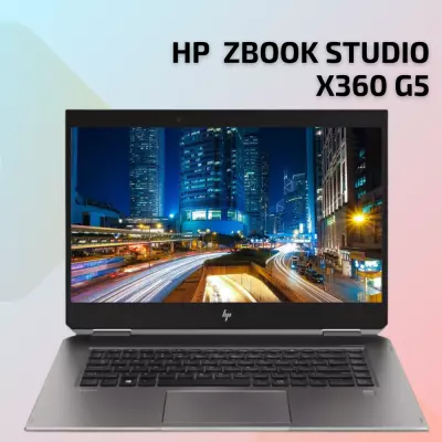 HP ZBook Studio X360 G5 | Intel Core i7-8850H | 16GB memória | 512GB SSD | 15,6 colos FULL HD érintőképernyő | MAGYAR BILLENTYŰZET | NVIDIA Quadro P1000 | Windows 10 PRO + 2 év garancia! 