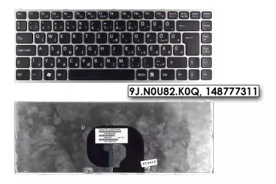 Sony VPC VPC-Y118GX/BI ezüst-fekete magyar laptop billentyűzet