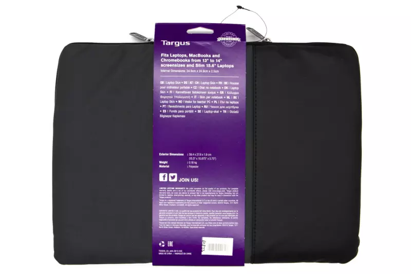 Targus Pulse 13-14' fekete táska / sleeve (TSS94804EU-50)