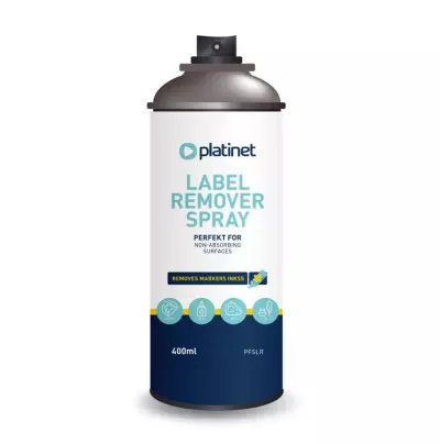 Platinet címke, matrica, ragasztó eltávolító spray | Label Off 400ml (PFSLR)
