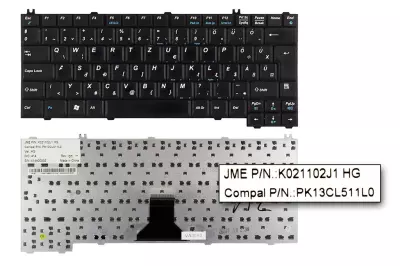 Acer Extensa 2350 fekete magyar laptop billentyűzet
