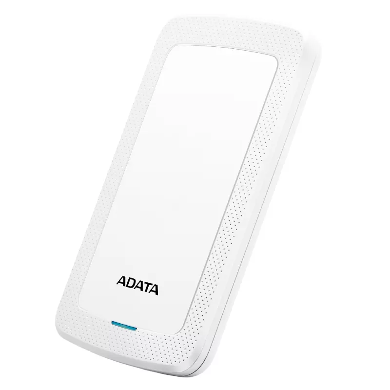 ADATA  HV300 2TB Slim USB 3.2 fehér külső winchester (AHV300-2TU31-CWH)