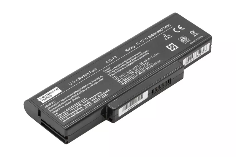 Asus M51 M51TR laptop akkumulátor, új, gyárival megegyező minőségű helyettesítő, 9 cellás (6600mAh)