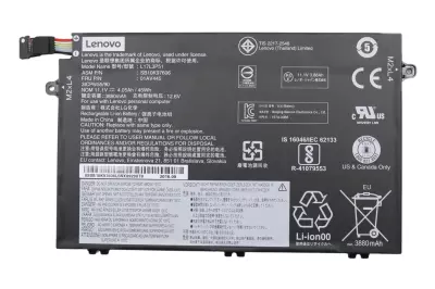 Lenovo ThinkPad E480, E580, E14, E15 gyári új 3 cellás 3980mAh akkumulátor (01AV445, 5B10W13888, L17M3P51)