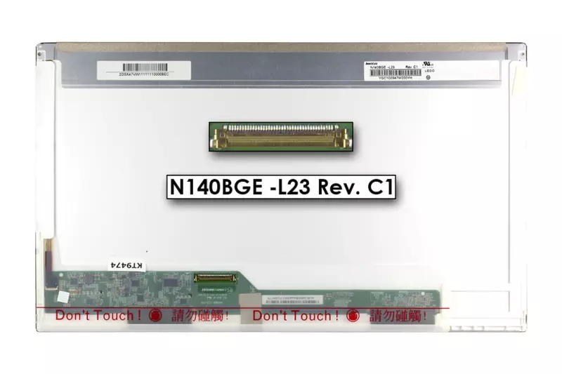 Asus K42 K42F-A2B fényes laptop kijelző 1366x768 (WXGA HD) beszerelési lehetőséggel