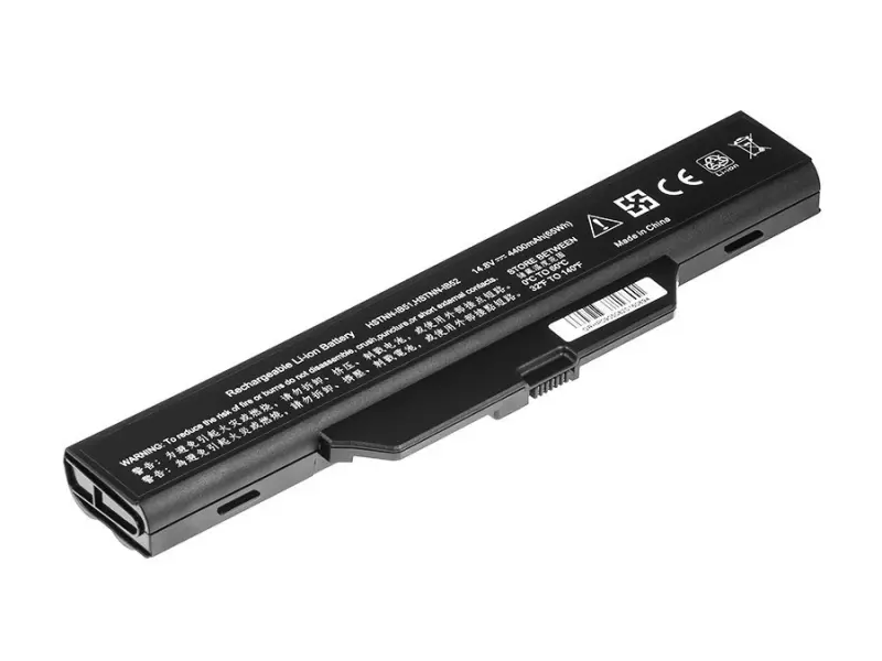 HP Compaq 610 laptop akkumulátor, új, gyárival megegyező minőségű helyettesítő, 8 cellás (4400mAh)